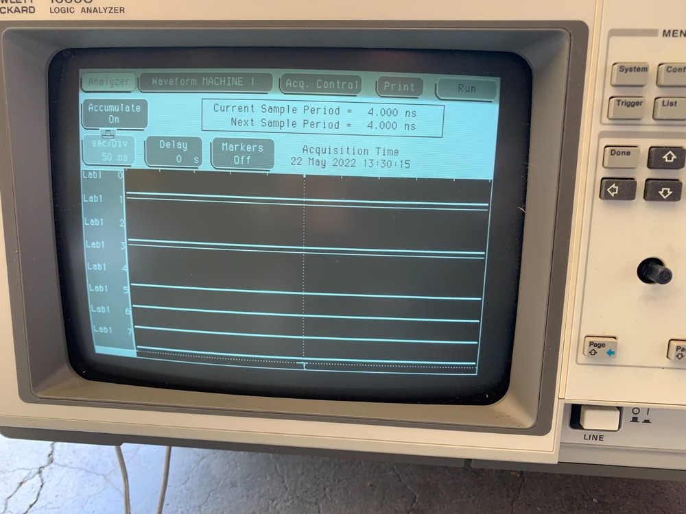 Hewlett Packard 1660C Logic Analyzer