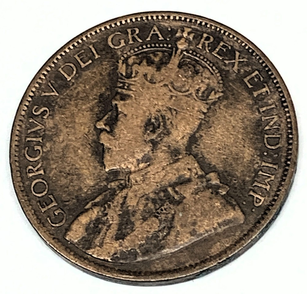 # C4383 CANADA COIN, LARGE CENT 1914