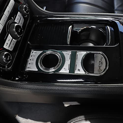 Fit for Jaguar XJ 2010-2019 Central Control Gear Shift Button Trim Frame,
