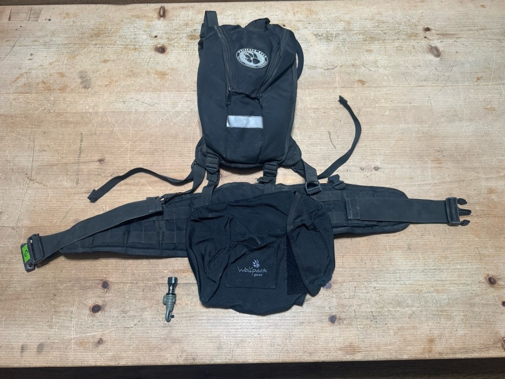 Wolfpack Gear Wildland Firefighter Hydration Pack with new Bite Valve (S)