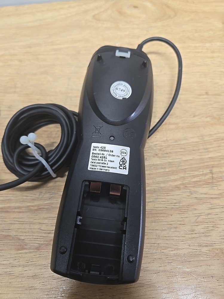 Testo 425 Anemometer Used