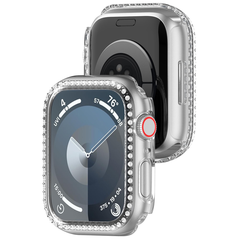 Protective Case Cover Electroplated Skeleton Case for iPhone Watch 9 Watch