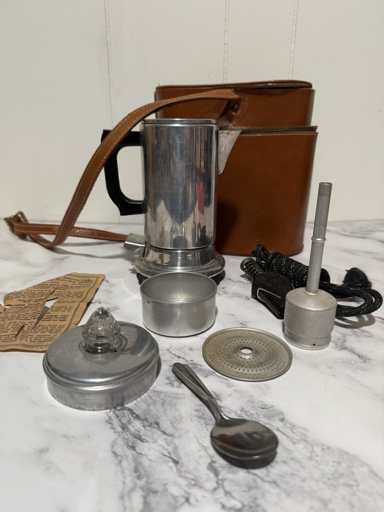 Empire Cat No 63R Mini Perculator With Case