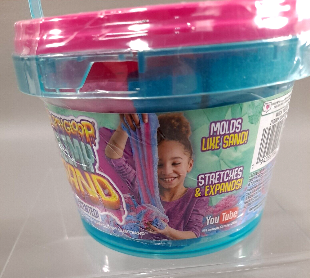 SlimyGloop - Slimy Sand - Scented (Cotton Candy) - NEW - Sealed