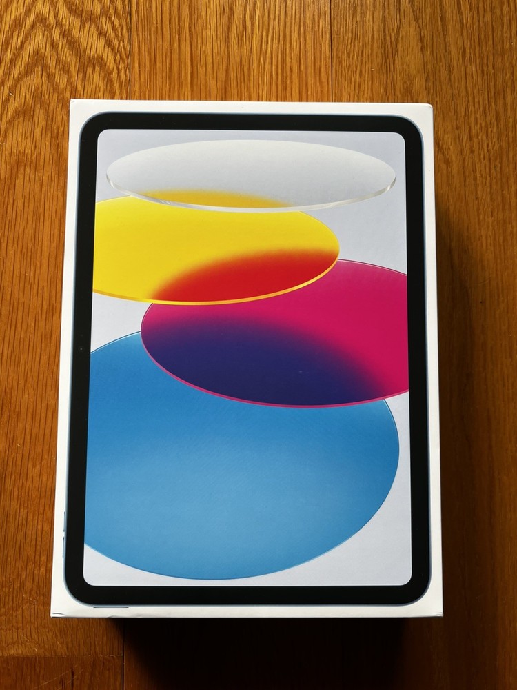 Apple iPad Box For 10th Generation 128GB Wifi EMPTY BOX ONLY