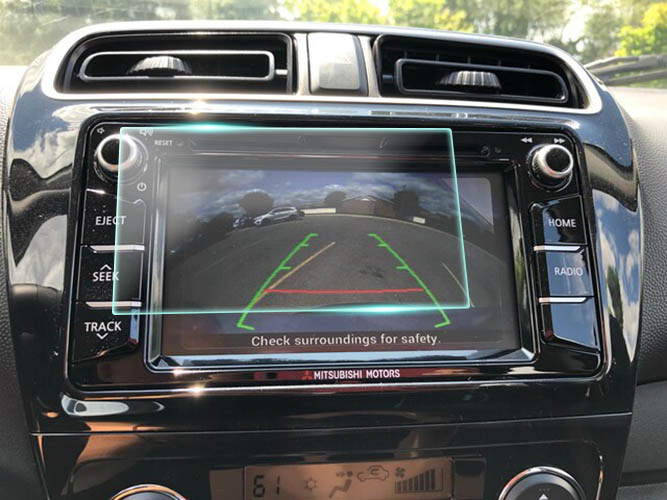 Crystal Clear Screen Protector for 2019 Mitsubishi Mirage 6.5in Navigation