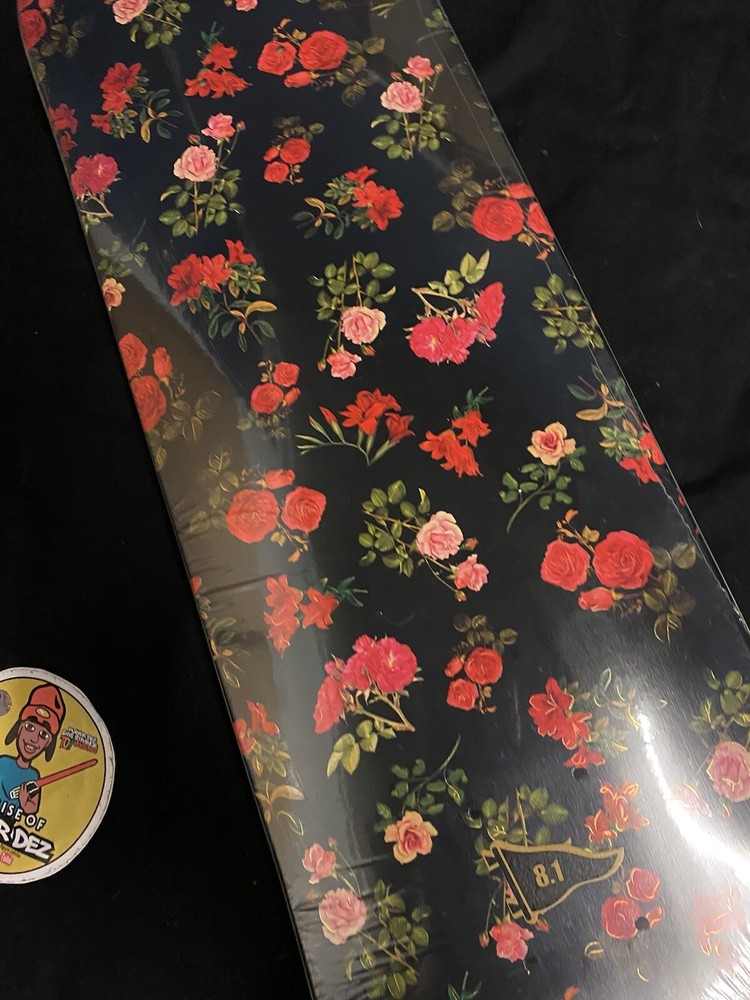 RARE Unreleased Roses Primitive Skateboard Deck Paul Rodriguez Pro Model