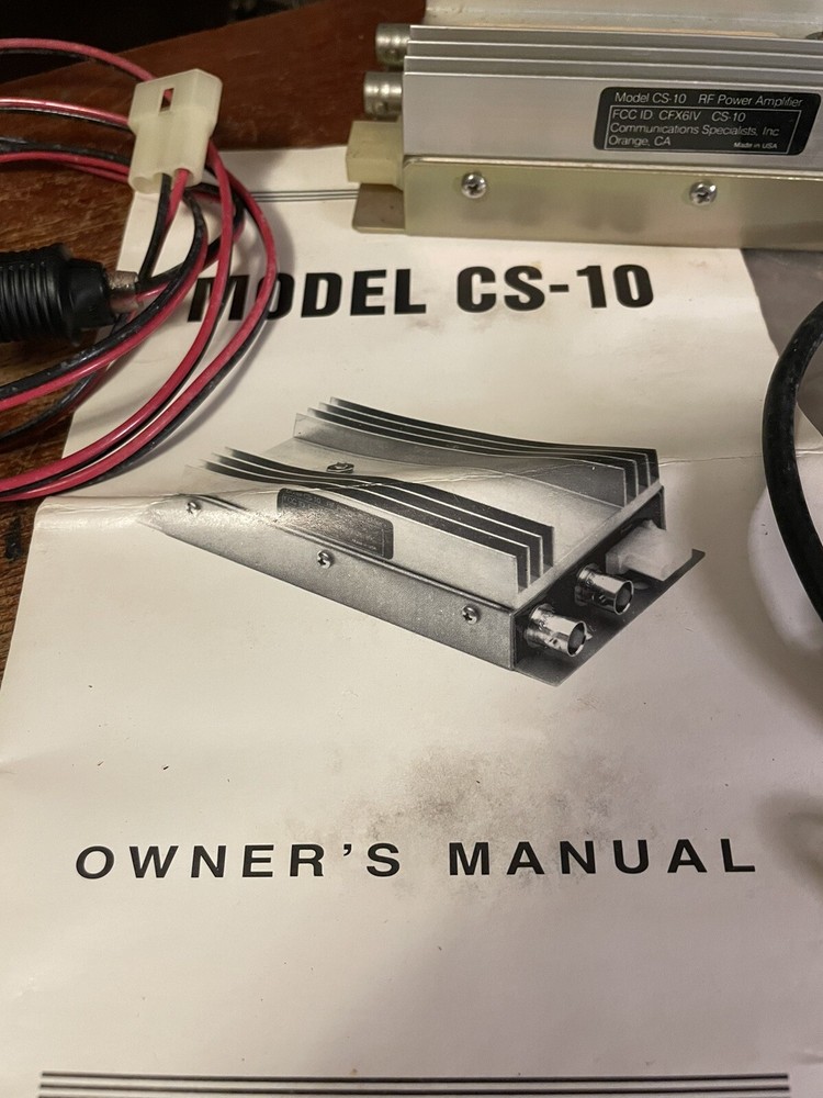 RF Power Amplifier MODEL CS-10 NEW IN BOX