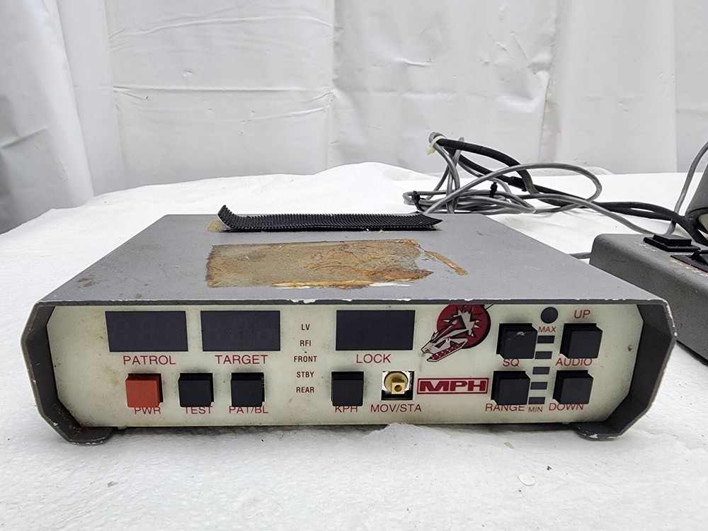 MPH INDUSTRIES PYTHON LAW ENFORCEMENT RADAR SYSTEM W/ TUNING FORK