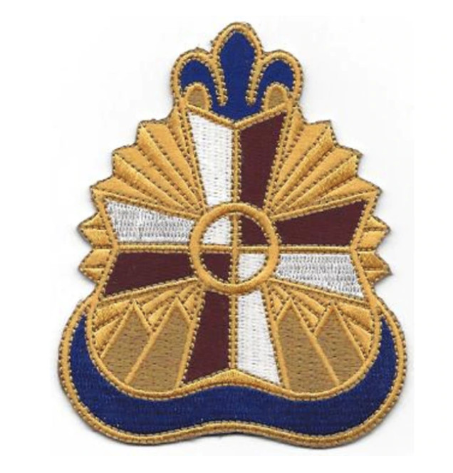 3.5" ARMY WILLIAM BEAUMONT AMC EL PASO EMBROIDERED PATCH