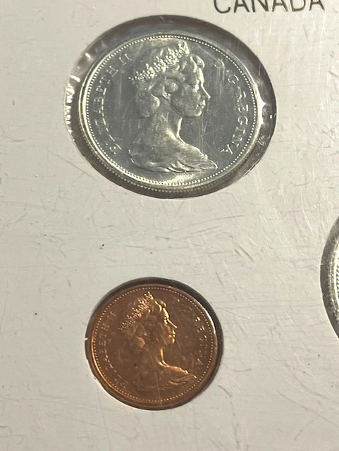 1965 Canada Proof Like Set/Silver/Capital Holder #14710