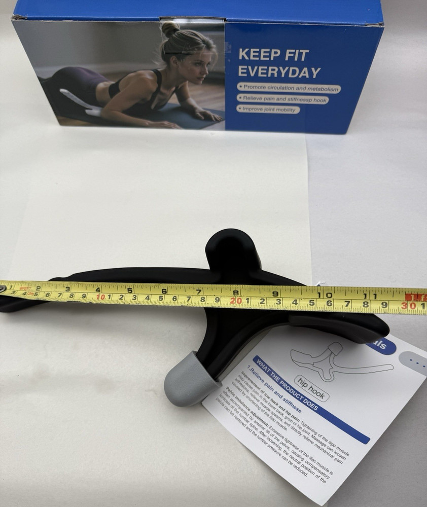 Psoas Release Tool Hip Hook Adjustable Hip Flexor Trigger Point Massage Tool...