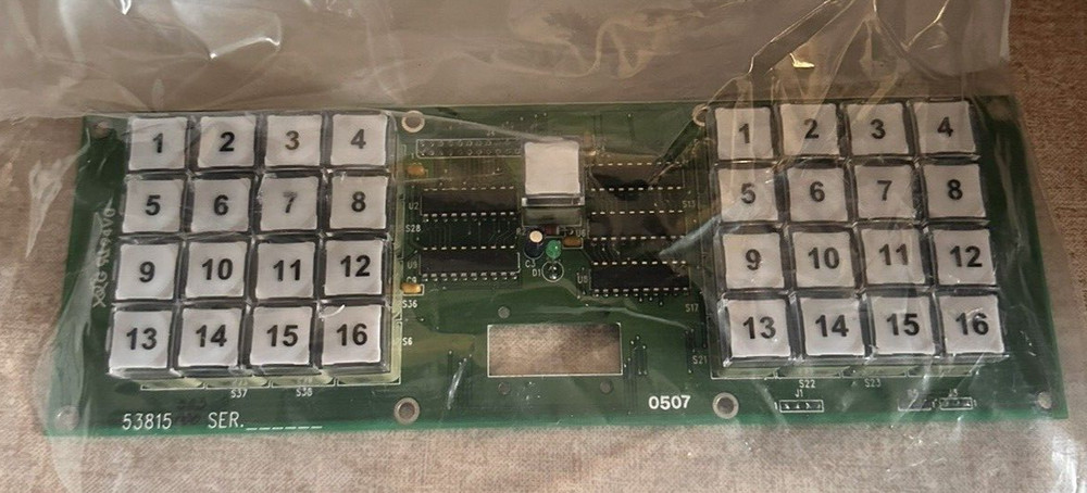 Telemetrics CP-D-3A Robotic Camera Control Panel  Board