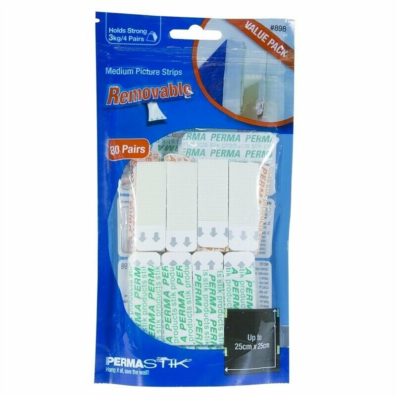 Permastik Medium Picture Strips - 30 Pairs