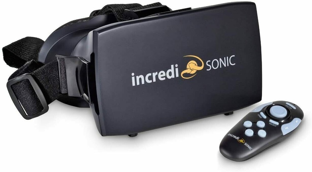 Incredi Sonic VR headset + remote control - 3D Virtual Reality Headset