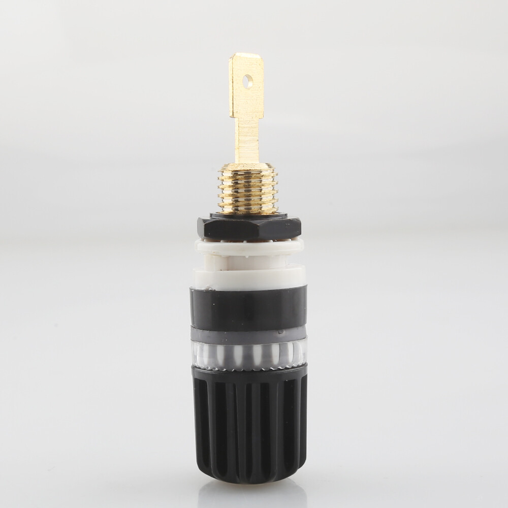 4Pcs HI-End Brass Speaker Binding Post Audiophile Amplifier Terminal Connector