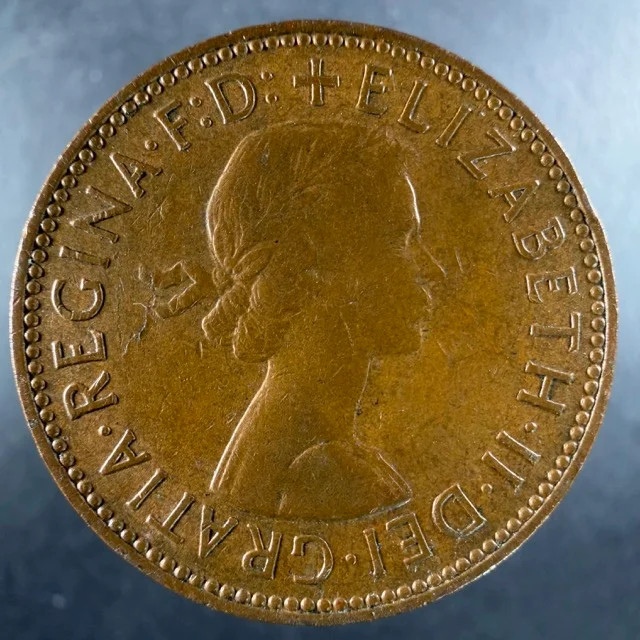 1965 Great Britain Half Penny Choice Example
