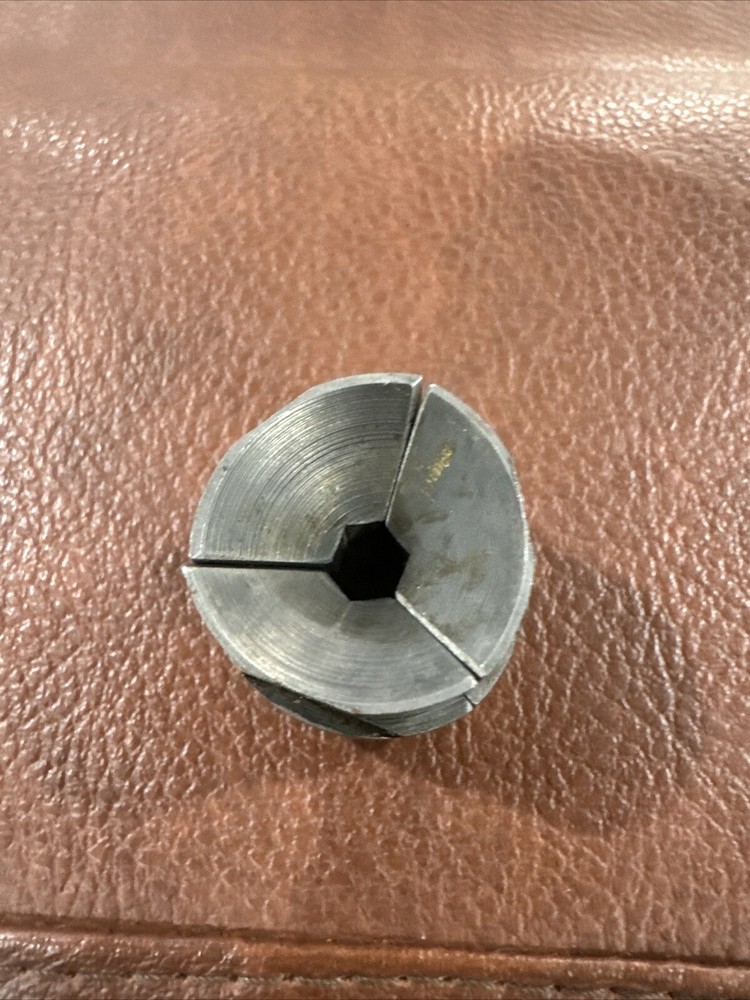 HARDINGE 3/8'' S-10 HEX COLLET PADS SMOOTH #PT-5F