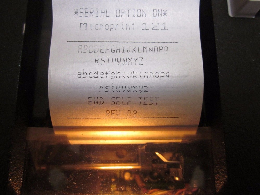 Nanometrics Scientific Software and Instrument, Microprint 121 Printer, Used