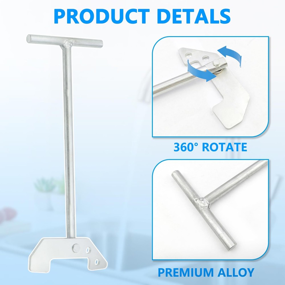 Garbage Disposer Unjamming Wrench for Waste King and Moen Garbage Disposals
