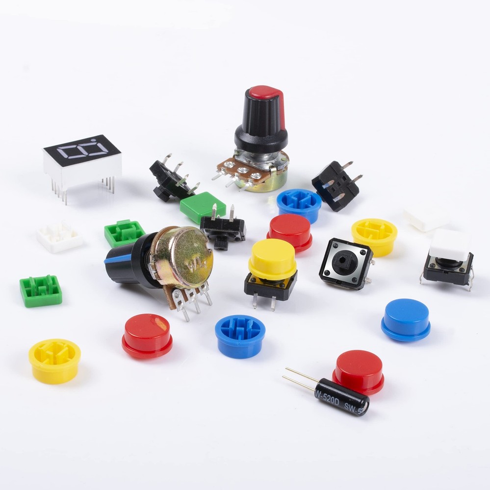 Electronics Component Fun Kit For Arduino With Power Supply Module Jumper Wirepr