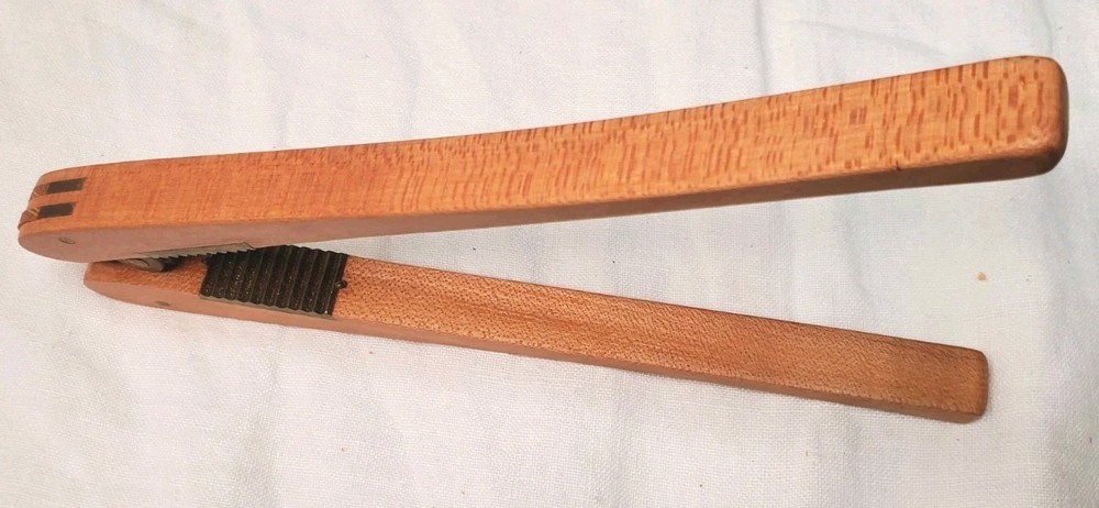 Scandinavian Danish Mid Century Modern design Nutcracker in Maple And Brass