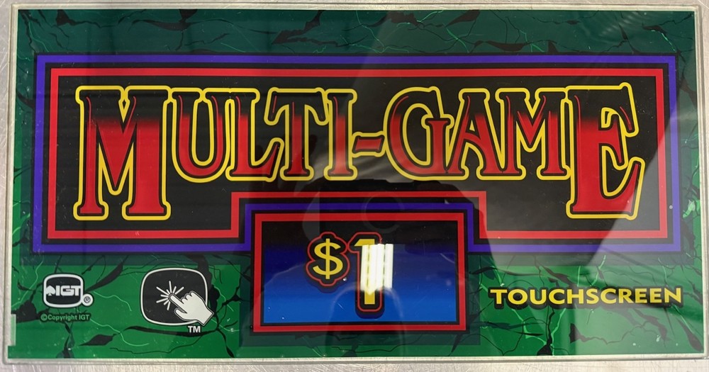 IGT GameKing 17" Glass