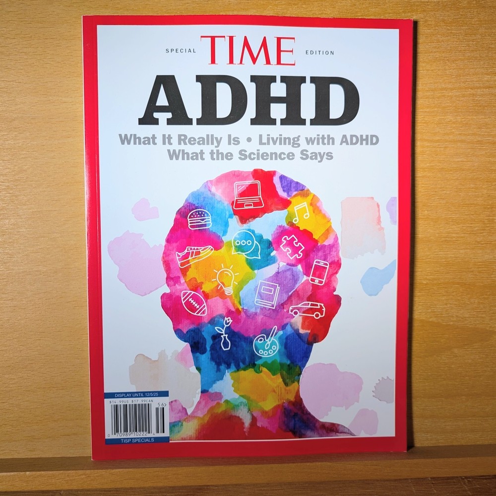 TIME Magazine ADHD Special Edition 2025 NO LABEL