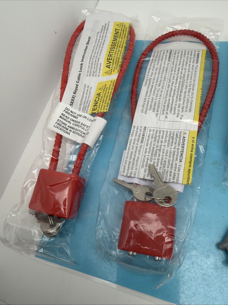 Gun Lock Lot of 6