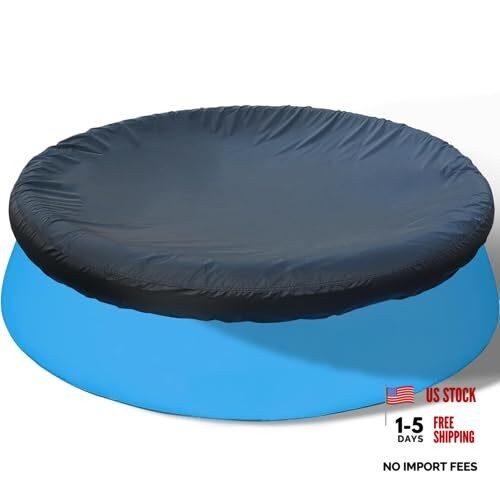 Pool Covers for 8ft Inflatable Easy Set Pool [ Cover Diameter: 7.2ft ] Round