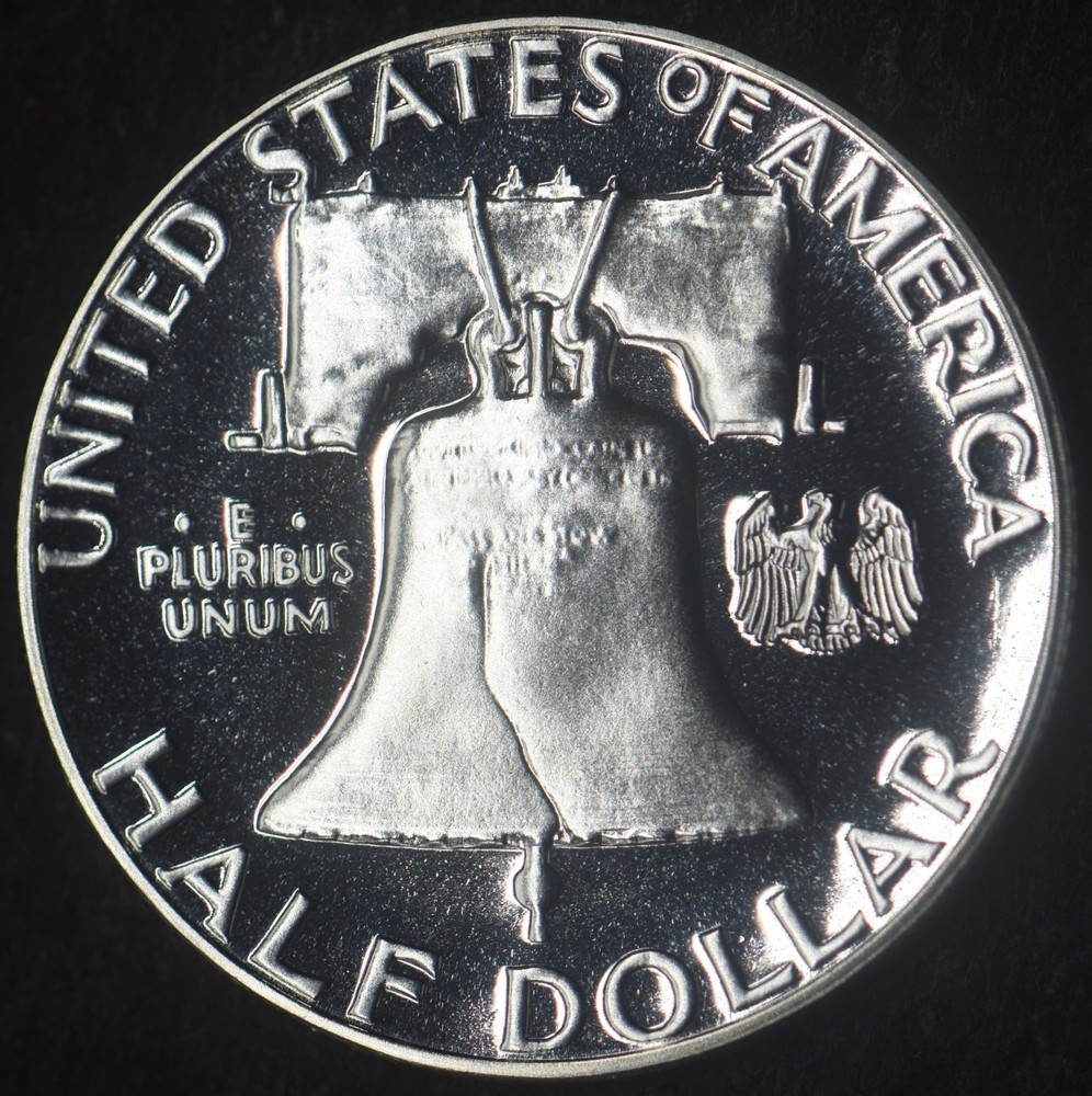 1963 "Proof Cameo" Franklin Silver 50c Half Dollar - COINGIANTS -