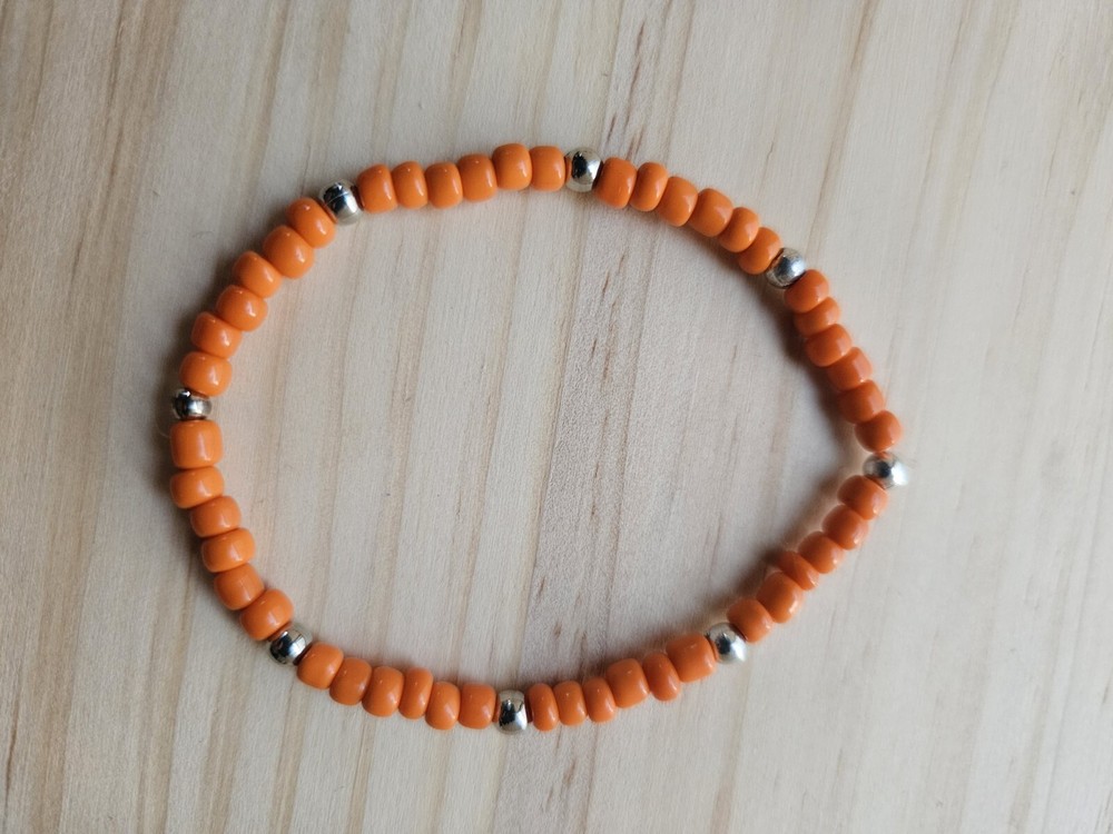 Fall Handmade Stretchy Bracelet Set Of 3