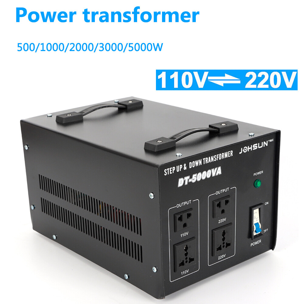 Heavy Duty 5000W Step Up/Step Down Electric Power Voltage Converter Transformer