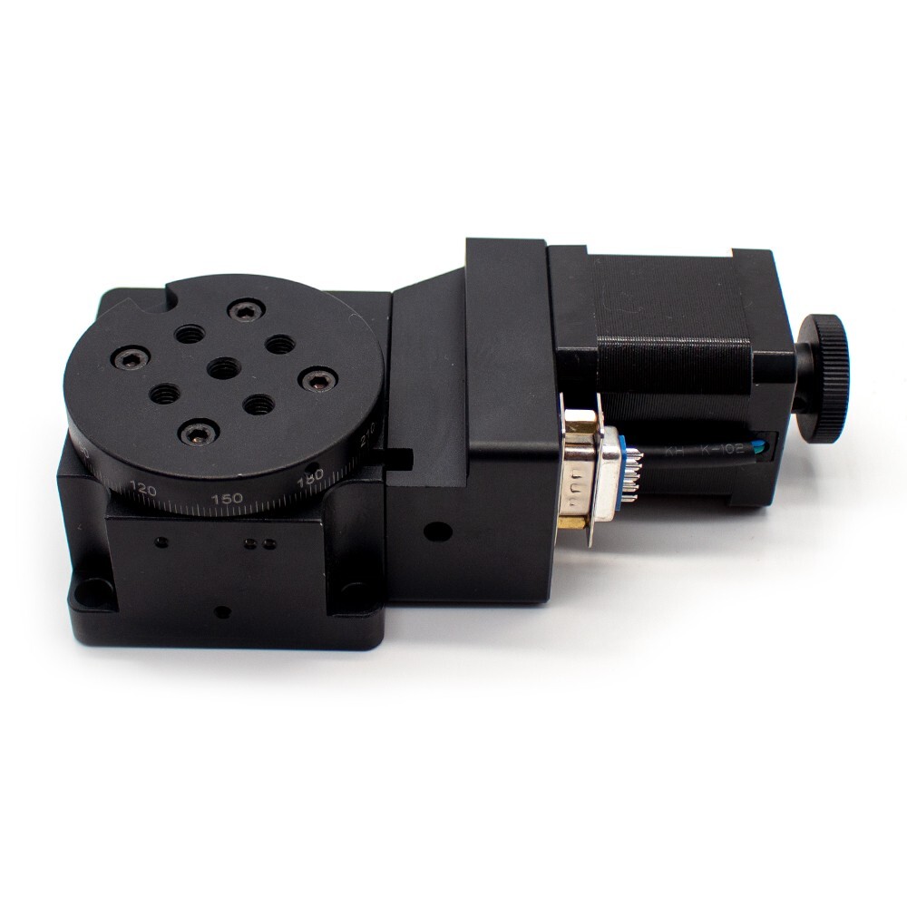 Motorised Rotating Stage 60mm Diameter Precision Index Table 360° Turntable