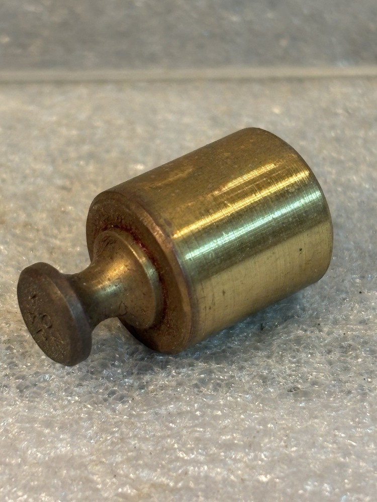 1 oz. AP - Paris Replacement Brass Scale Weight Vintage