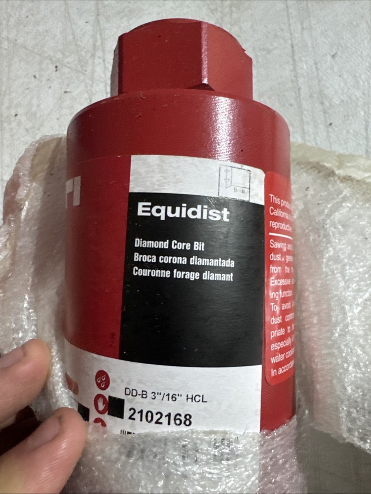 Hilti DD-B 3"/16" Equidist Diamond Core Drill Bit