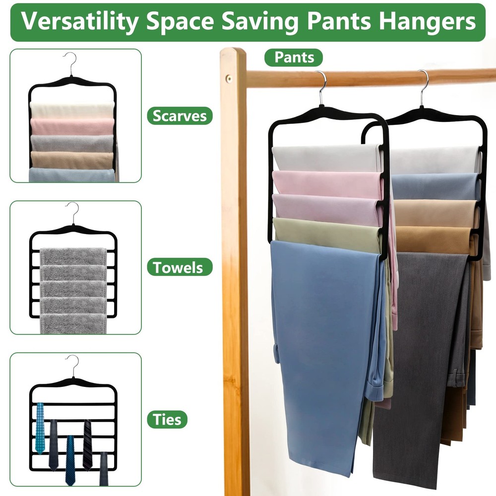 Closet Organizers and Storage,3 Pack Organization Storage Large, Black