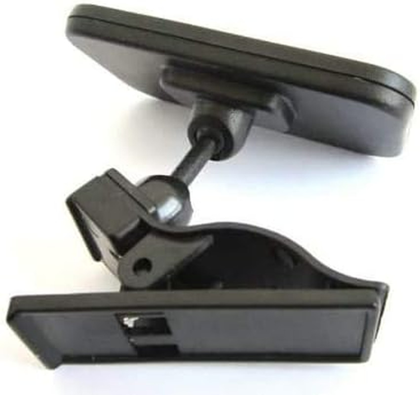 Clip-On Rear View Mirror for PC Monitors or Anywhere by (1 Pack)