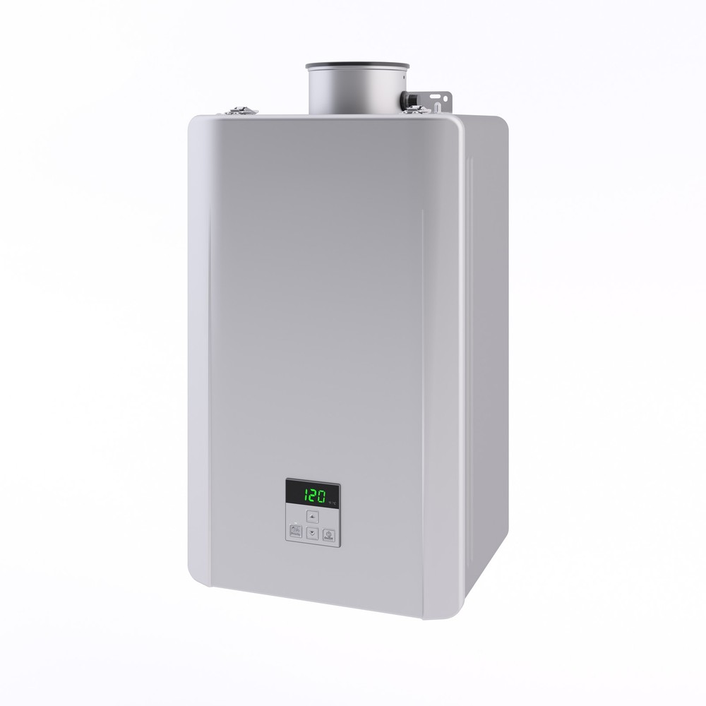 Rinnai RE180IN Indoor Nat Gas HE Tankless Water Heater 180k BTU- Box Damage