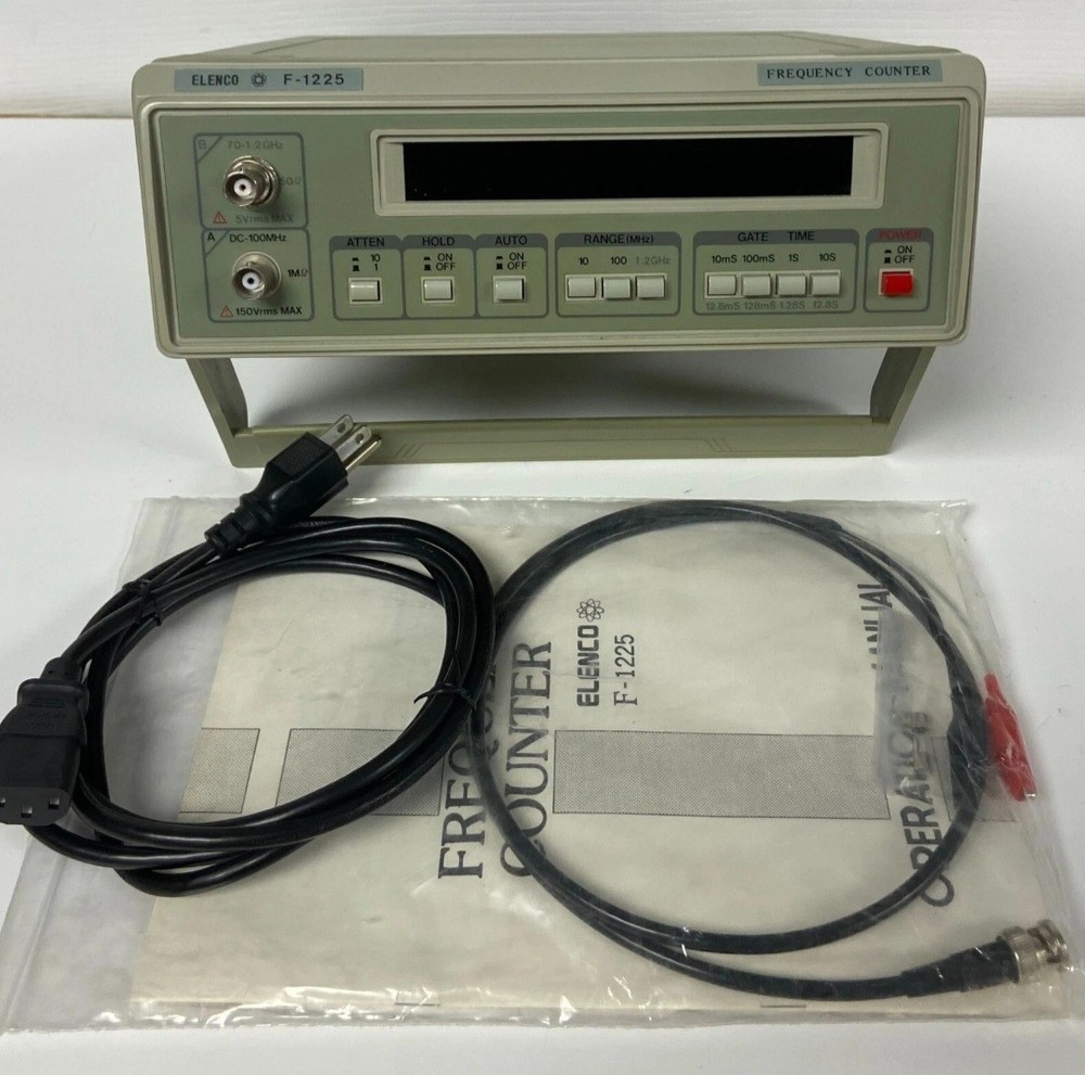 Frequency Counter    New Other Counts Up To 47Mhz