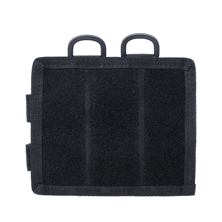 Hook & loop Panel MOLLE Cloth Patch for Tactical Vest Pouch Converter Adapter