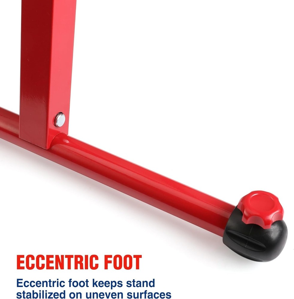 WORKPRO Folding Roller Stand Height Adjustable Heavy Duty 250LB Load Capacity US