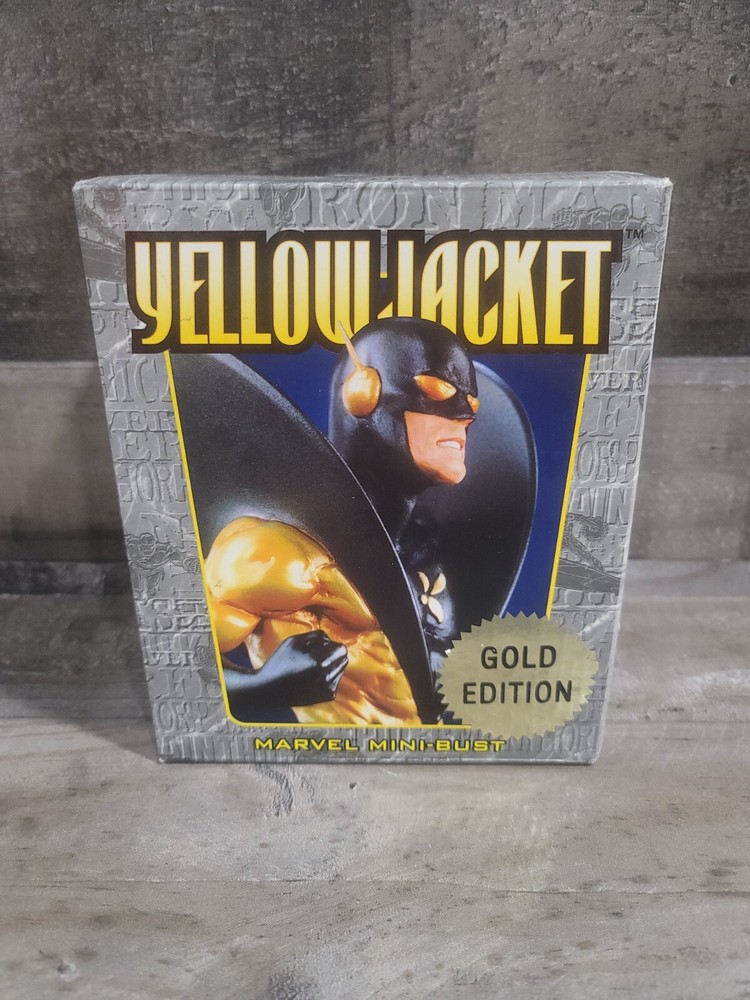Marvel Bowen Mini-Bust Yellow Jacket GOLD EDITION #1809/2000
