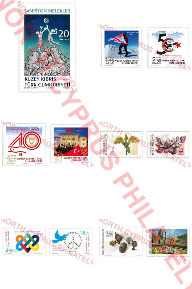 Turkish Cyprus 2023 Complete Year Collection