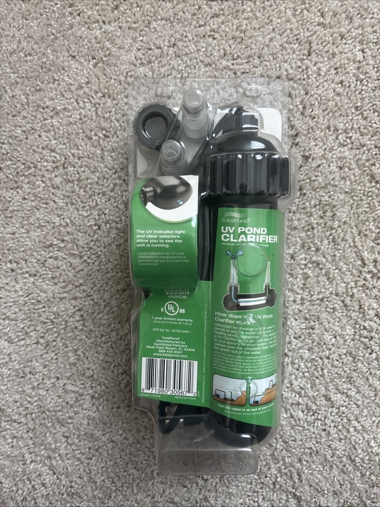 Brand New UV Water Clarifier.