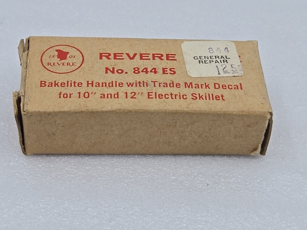 Revere Ware Automatic Electric Skillet HANDLE Model #844 ES Replacement Bakelite