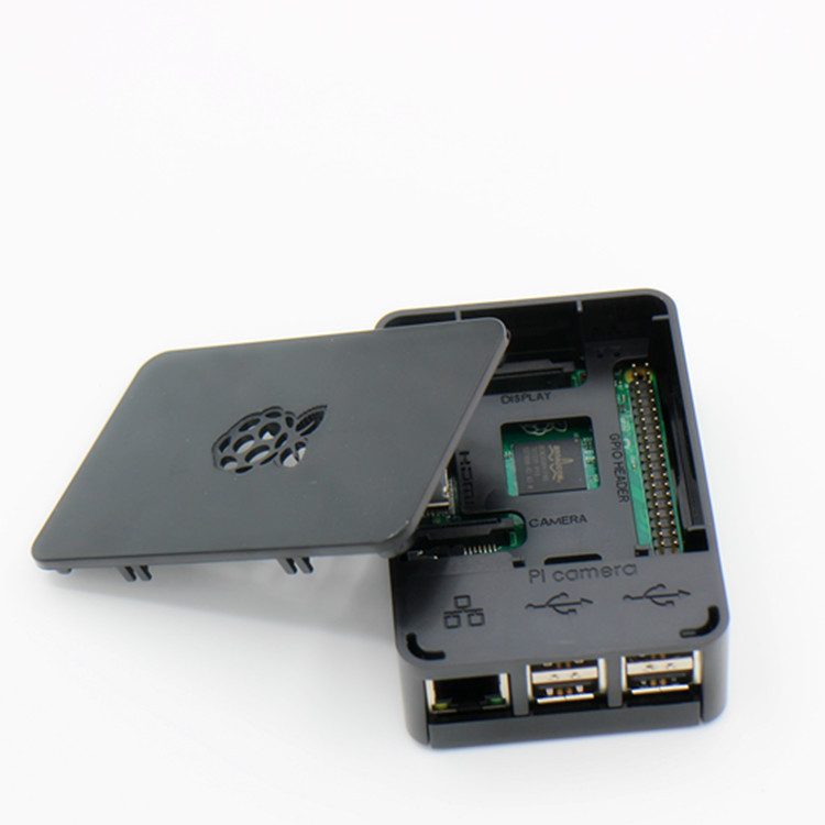 1PCS Premium Raspberry Pi Case (White) - Updated for Raspberry Pi 3, 2 & B+ S