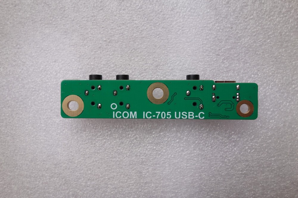 Icom IC-705 USB-C/SEND Control Board Upgrade
