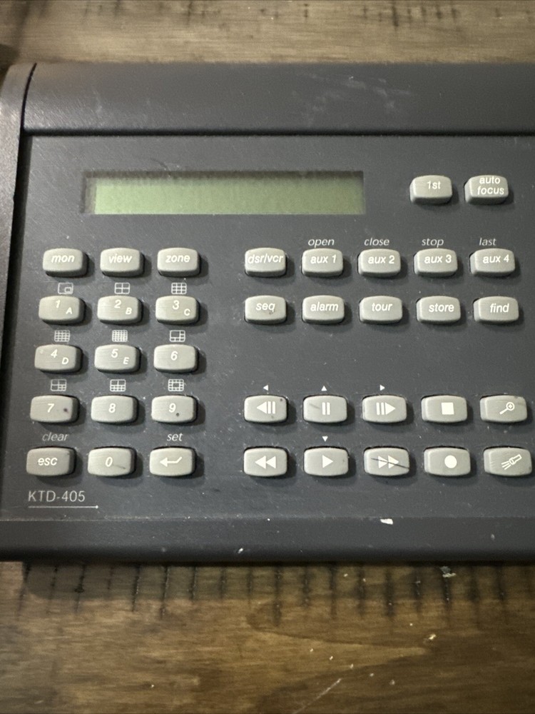 GE Interlogix KALATEL PTZ System Controller Keyboard Joystick KTD-405
