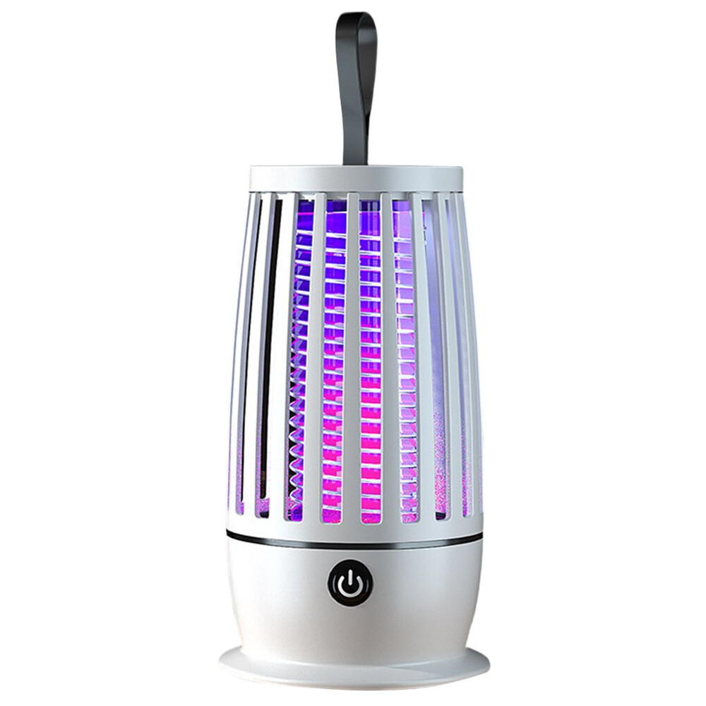 Bug Zapper Lamp – USB Rechargeable Electric Fly Trap with Night Light Function